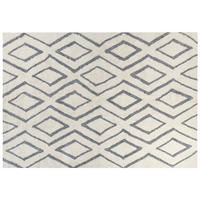 SHAGGY-TEPPICH Menderes 230/160 cm - Weiß, Textil (160/230cm) - Beliani