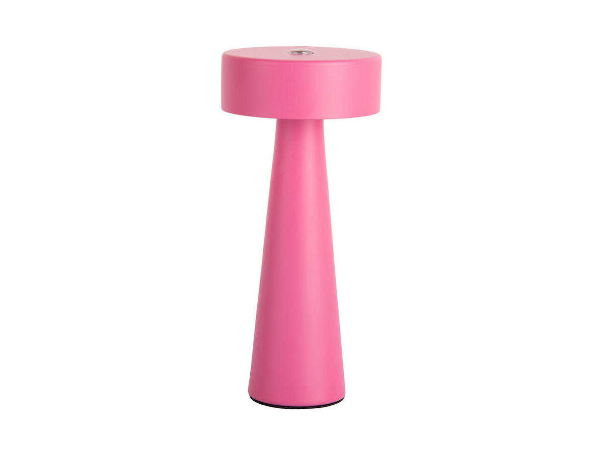 TISCHLAMPE LED Ring 6/6/16 cm - Pink, Metall (6/6/16cm) - Leitmotiv