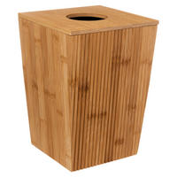 KOSMETIKEIMER Bambus Terre Inconnue 6 l 15,5/19,5/26,5 cm - Braun, Naturmaterialien (19.5/26.5/15.5cm) - 5five Simply Smart