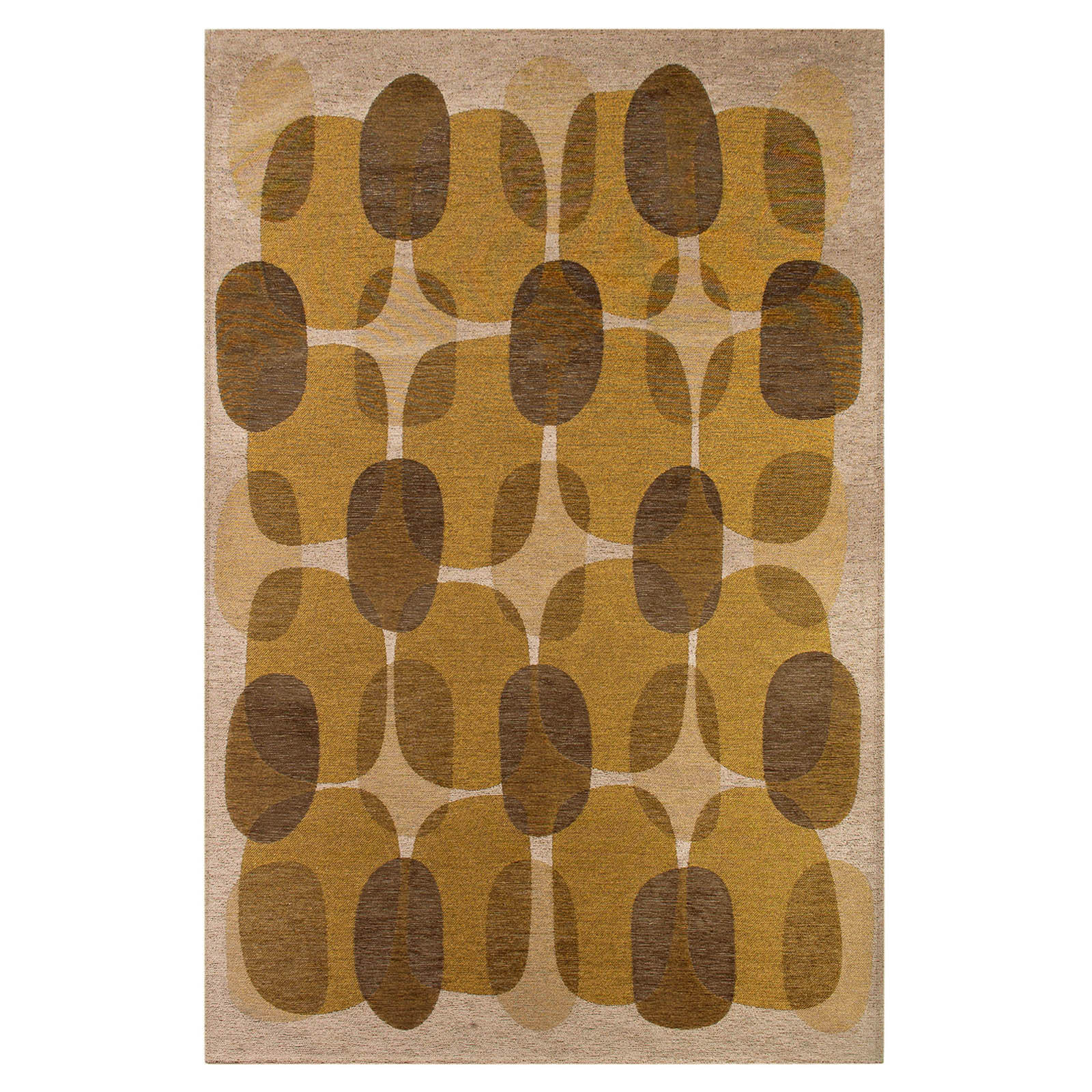 Lola&Moi Teppich Gold 170x240 cm