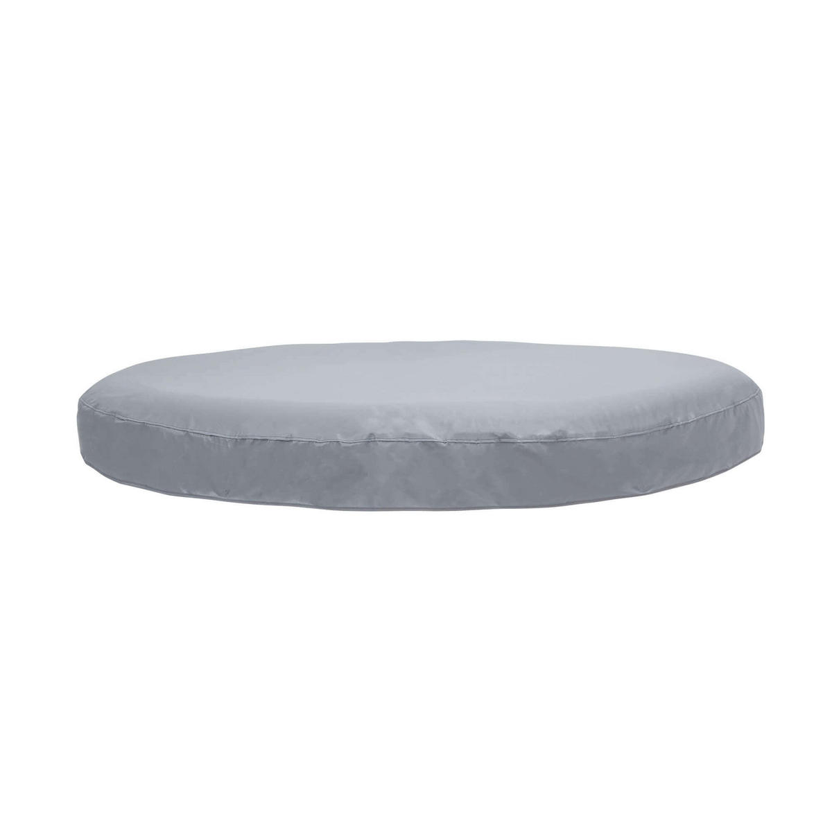 OUTDOOR Whirlpool aufblasbar SPLASH inkl. Abdeckung - Ø208 cm 6 Personen Uni Grau - Grau, Kunststoff (208/65/208cm) - Home Deluxe