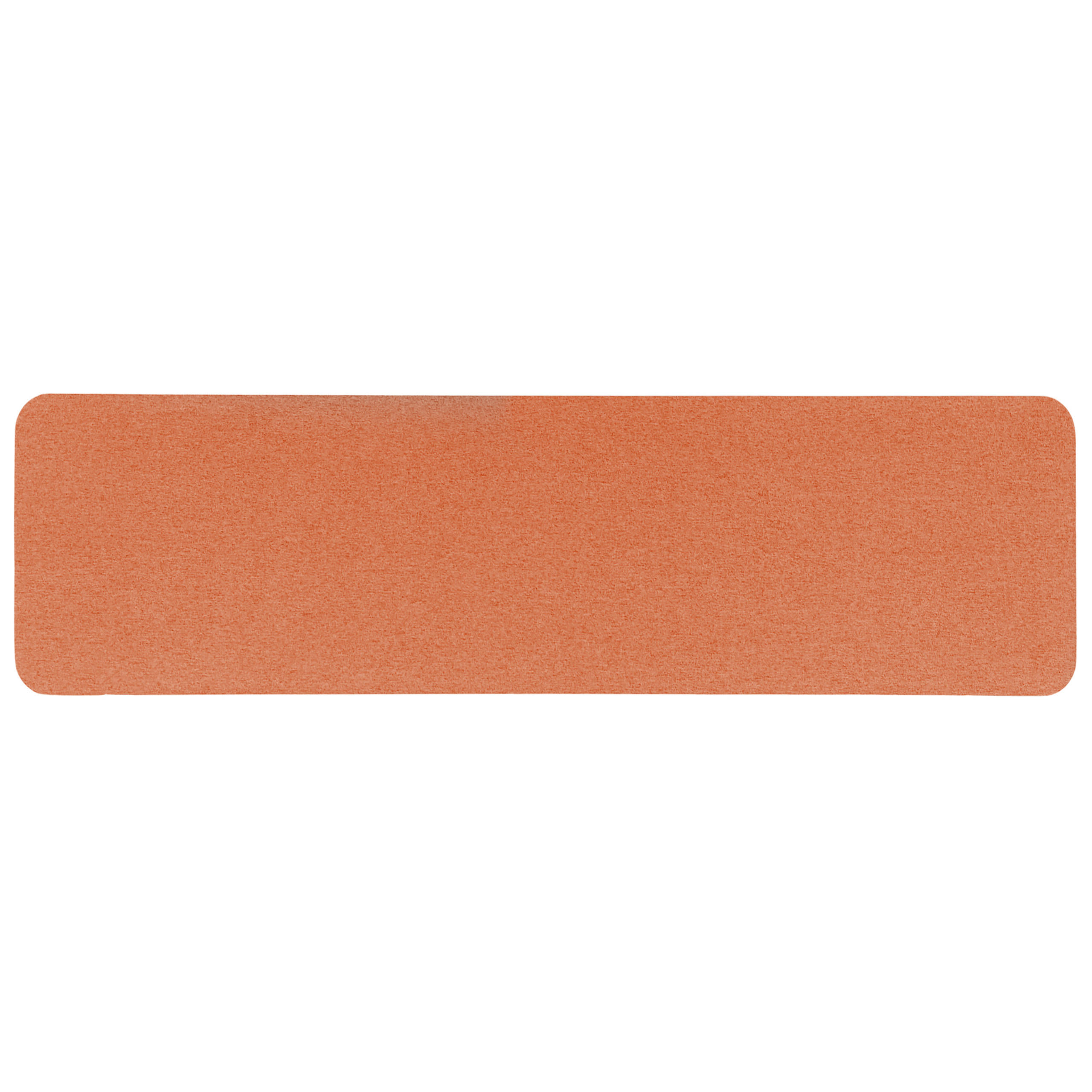 SCHREIBTISCHTRENNWAND 160 x 40 cm Hellrot Wally - Rot, Textil (160/40/2cm) - Beliani