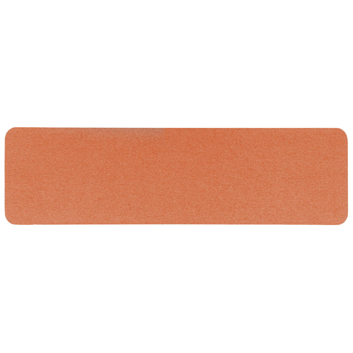 SCHREIBTISCHTRENNWAND 160 x 40 cm Hellrot Wally - Rot, Textil (160/40/2cm) - Beliani