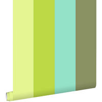 TAPETE Streifen 53 cm x 10.05 m - Grün, Papier (53/1000cm) - ESTAhome