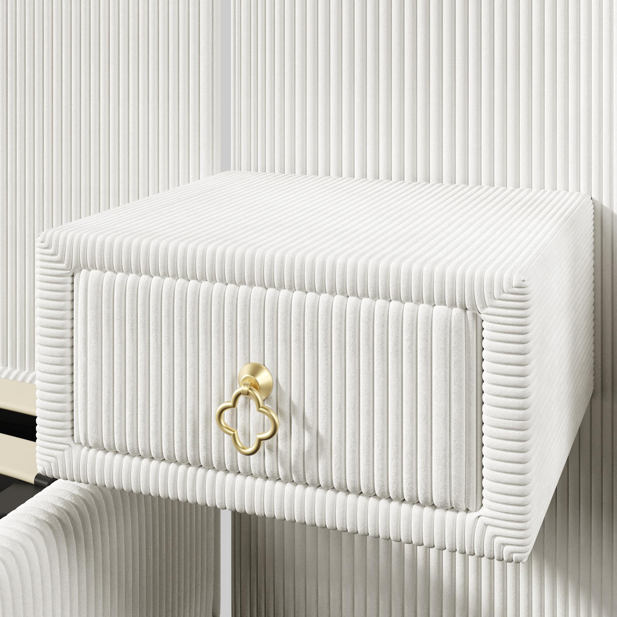 POLSTERBETT 180/200 cm Beige mit LED-Beleuchtung und hydraulischem Stauraum - Beige, Textil (180/200cm) - OKWISH