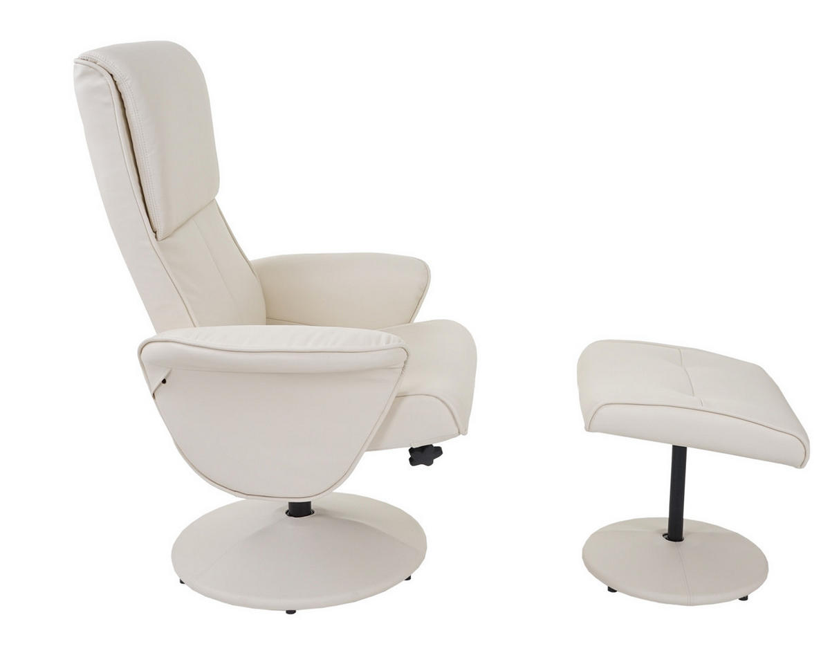 RELAXSESSEL Beige - Beige, Textil (75/114/125cm) - MCW