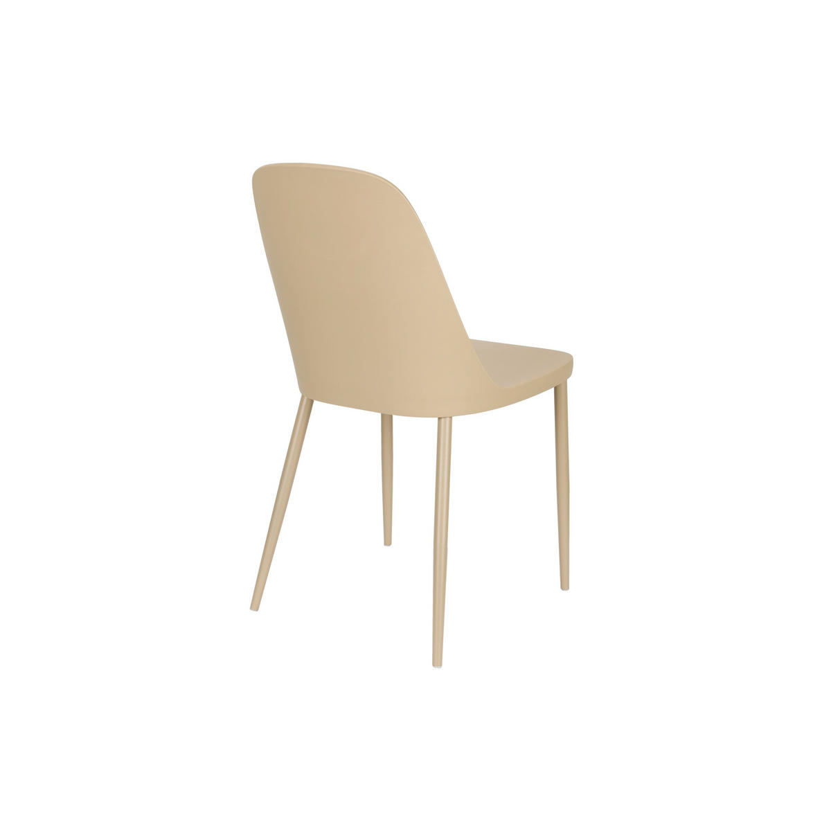 ESSZIMMERSTUHL Pip Beige - 2 er Set - Beige, Metall (46/85/54cm) - Housecraft Living