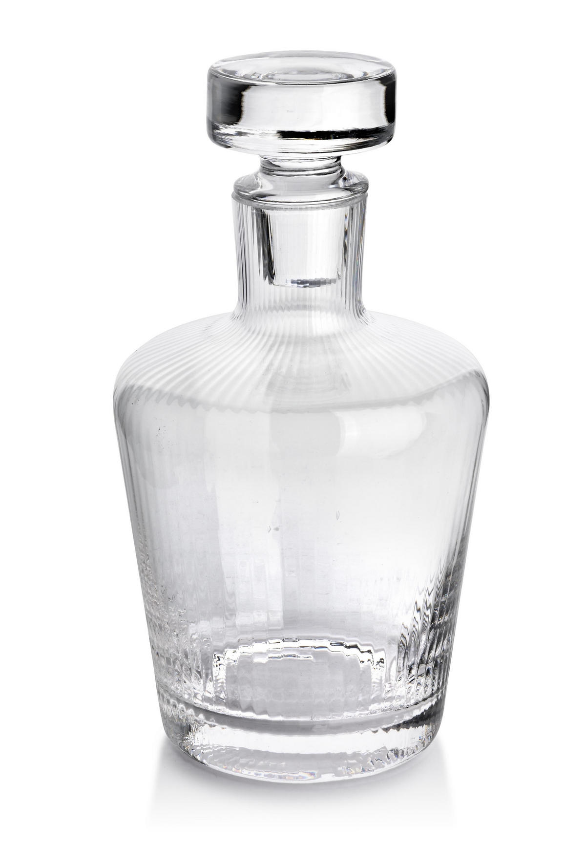 KARAFFE Mada Clear Transparent 13/13/23 cm Glas - Transparent, Glas (1.1L) - Mondex