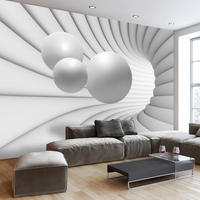 SELBSTKLEBENDE FOTOTAPETE 392/280 cm - Weiß/Grau, Kunststoff/Textil (392/1cm) - KUNSTLOFT