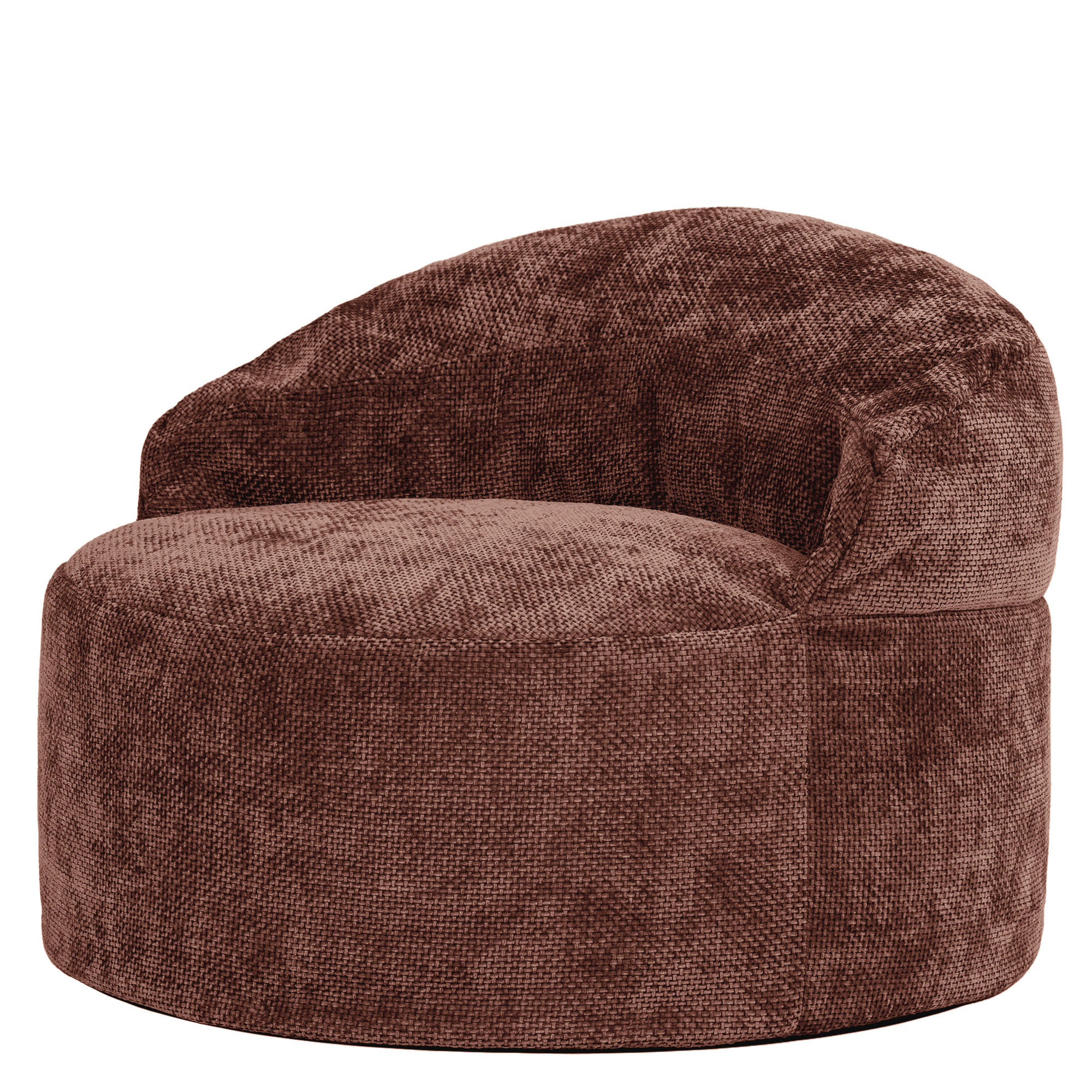 SITZSACK aus Chenille Orb - Bordeaux, Textil (86/61/86cm) - icon