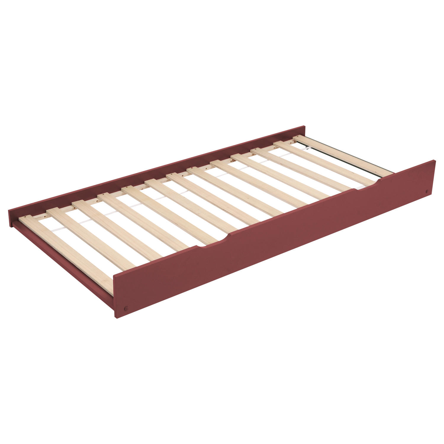 BETTSCHUBLADE Terracotta - Terracotta, Holz - Happy Garden