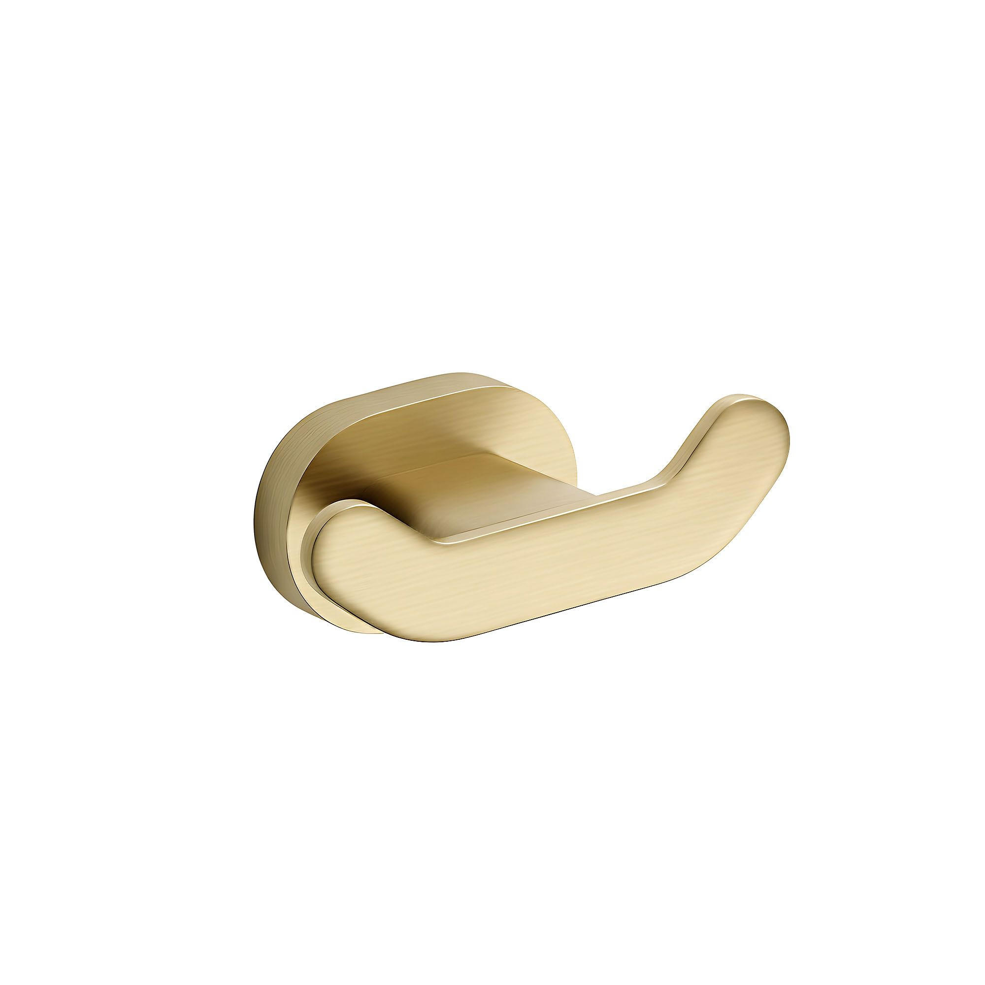 HANDTUCHHALTER Rea Til 105 Brush Gold - Goldfarben, Metall (6.5/3.5/9cm) - REA