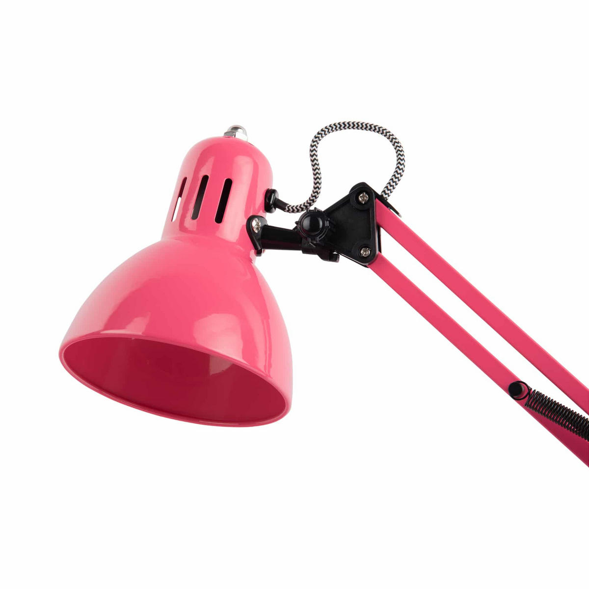 TISCHLAMPE Funky Hobby 15/15/52 cm - Pink, Metall (15/15/52cm) - Leitmotiv