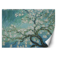 FOTOTAPETE, Blühender Mandelbaum - V. van Gogh - Grün, Papier (250/175cm) - Feeby