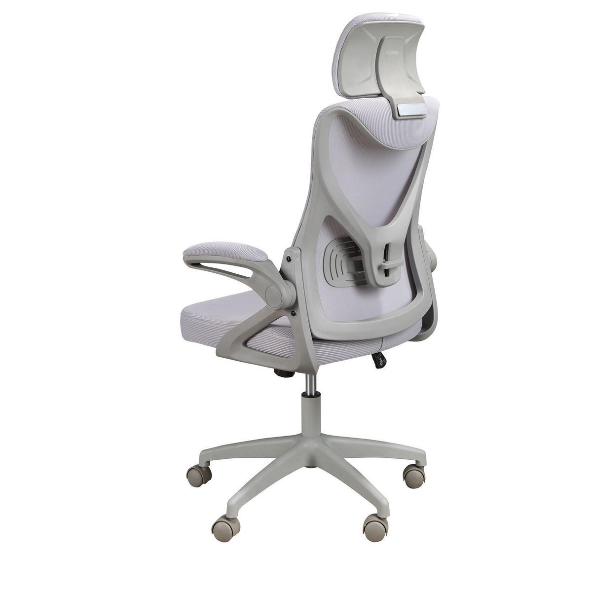 CHEFSESSEL asymmetrisch Grau 65/62/119 cm - Grau, Kunststoff/Textil (65/119/62cm) - ANGEL CERDA