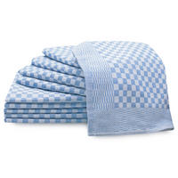 GESCHIRRTÜCHER, 10er-Set, 46x90 cm, 100% Baumwolle, Blau - Blau, Textil (46/90cm) - Zollner