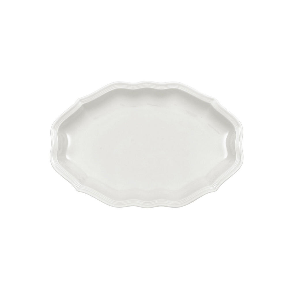 BEILAGENSCHALE Manoir weiß 24 x 16 cm - Weiß, Keramik (1cm) - Villeroy & Boch