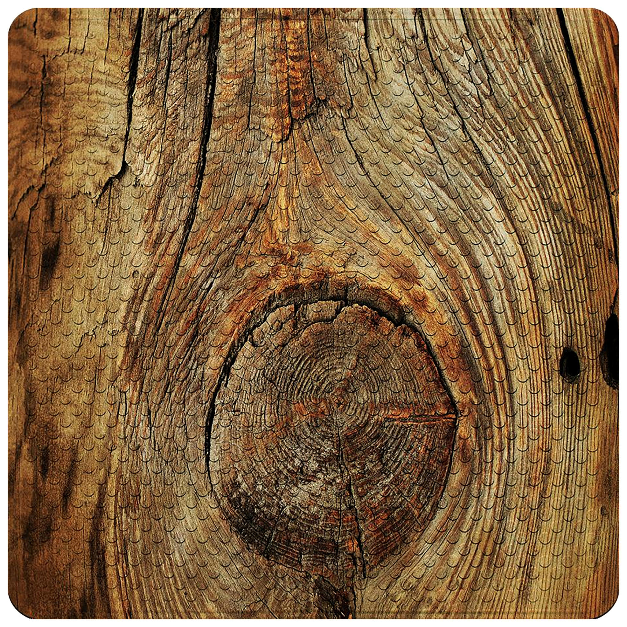 BADEMATTE Rustikal - Beige, Kunststoff (53/53cm) - Sanilo