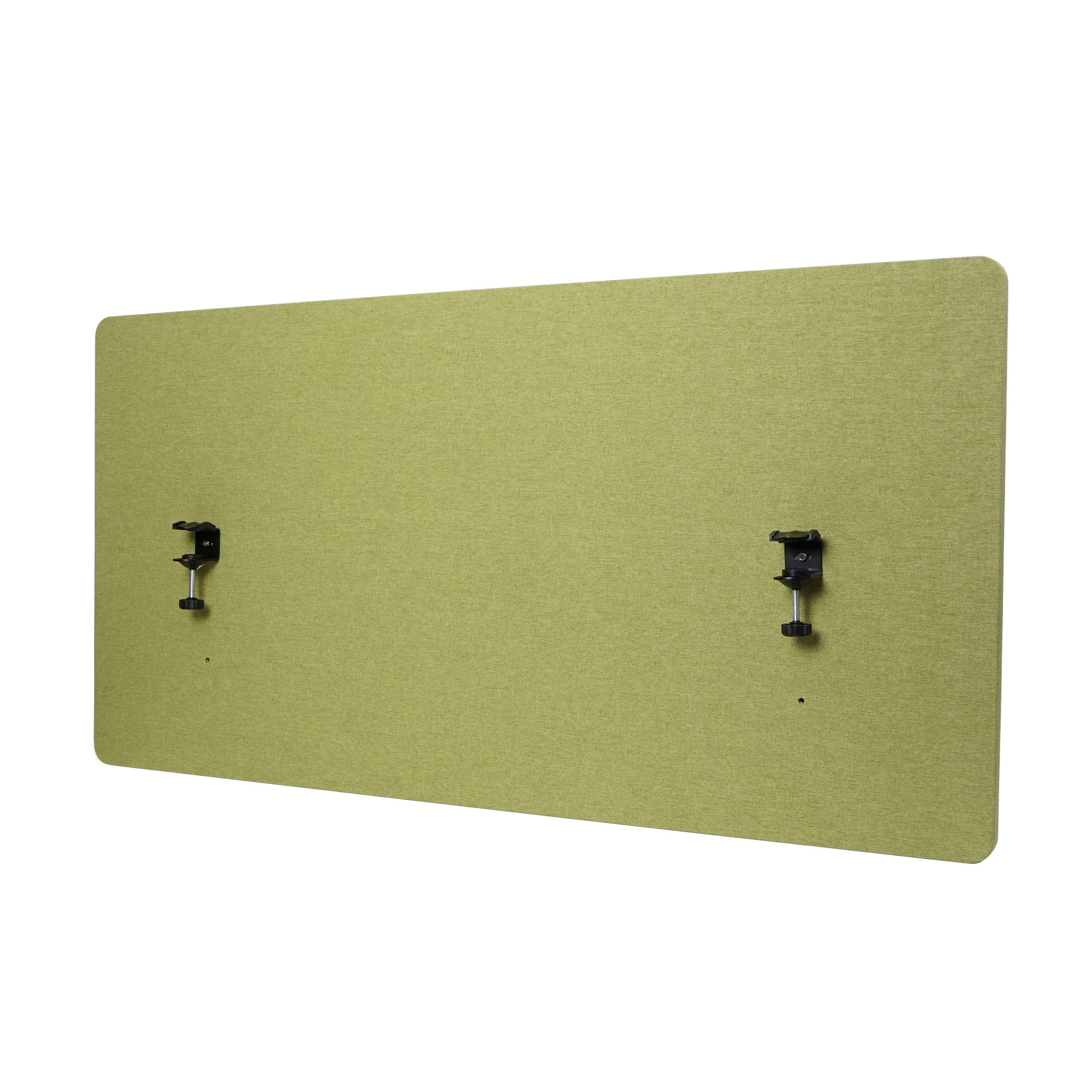 AKUSTIK-TISCHTRENNWAND Hellgrün - Hellgrün, Textil (120/60/2cm) - MCW