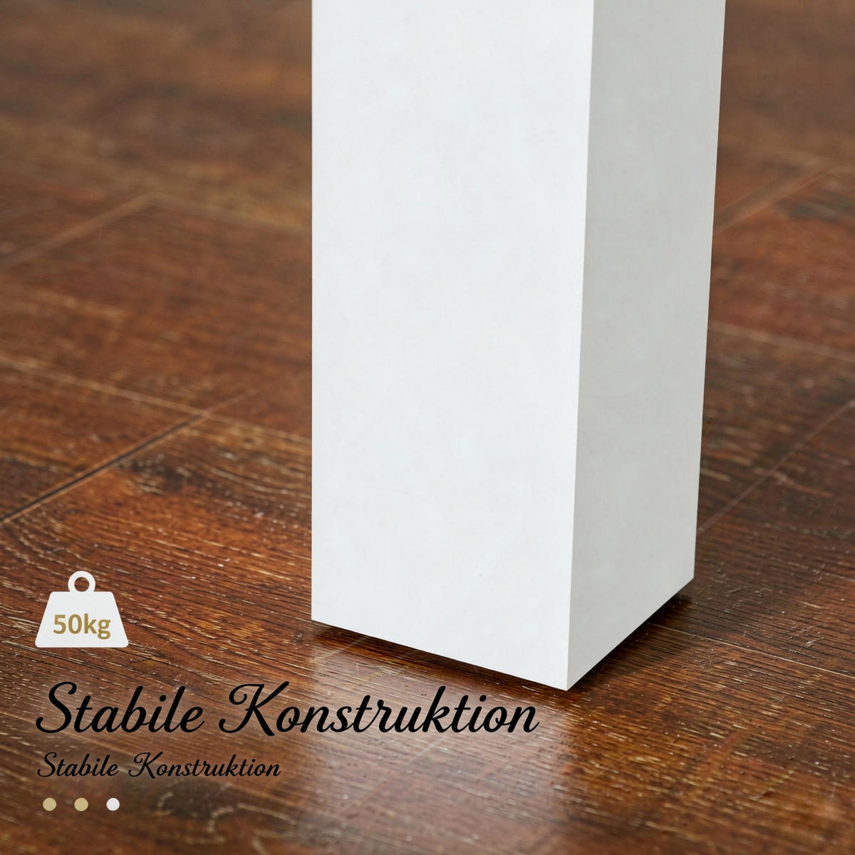 ESSTISCH 119/70/75 cm mit zeitlosem Look DE-39949 Eiche/Weiß - Eichefarben, Holzwerkstoff (70/119/75cm) - ComfortXL