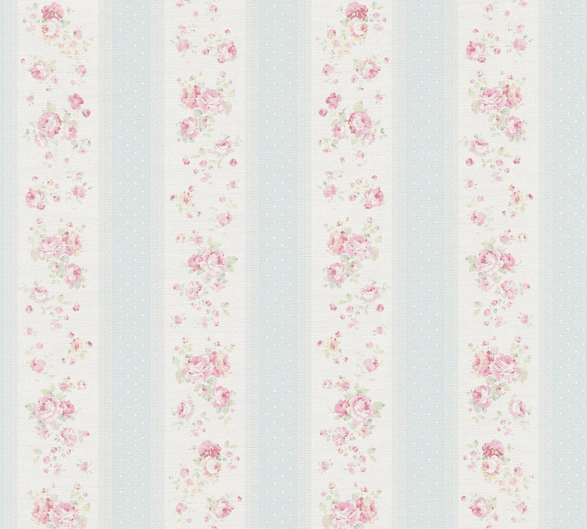 VLIESTAPETE Blau 53/1005 cm - Weiß, Kunststoff/Textil (53/1cm) - KUNSTLOFT