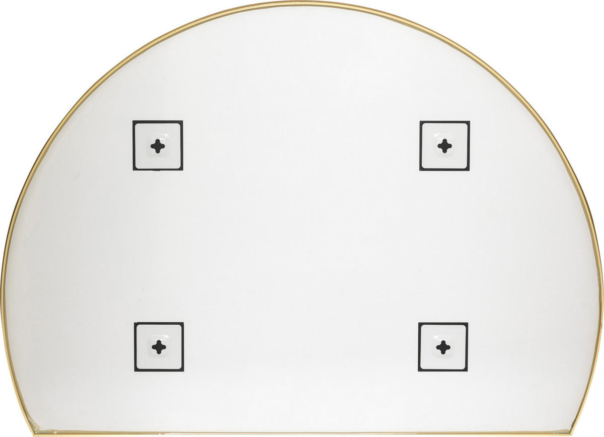 FLURSPIEGEL Metallrahmen Alice 90/1,7/65 cm - Goldfarben, Metall (1.7/65/90cm) - Atmosphera Createur d´interieur