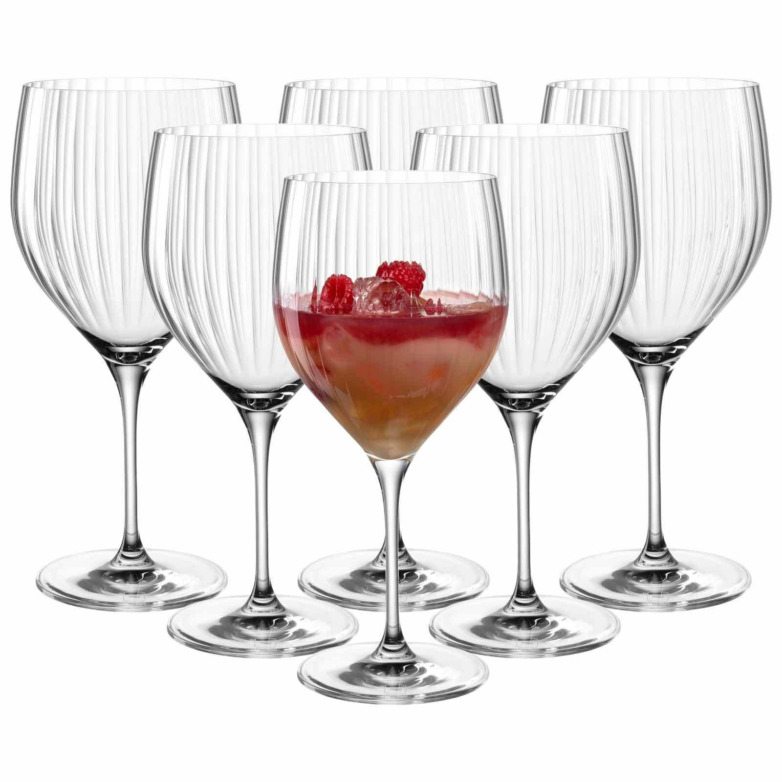 COCKTAILGLÄSER Poesia transparent 750 ml 6er Set - Transparent, Glas (0.75L) - Leonardo Living