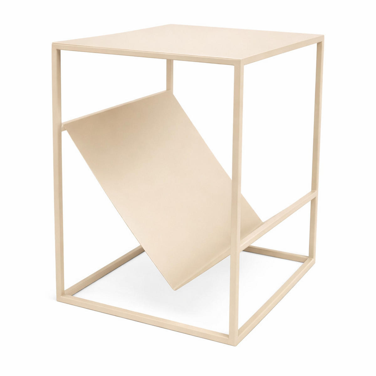 BEISTELLTISCH Freek Beige - Beige, Metall (34/45/50cm) - LOFT42