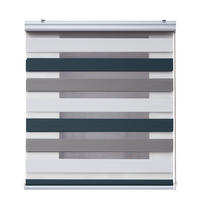 DOPPELROLLO Dreifarbig 80x250 cm - Multicolor, Kunststoff (80/250cm) - STORESDECO