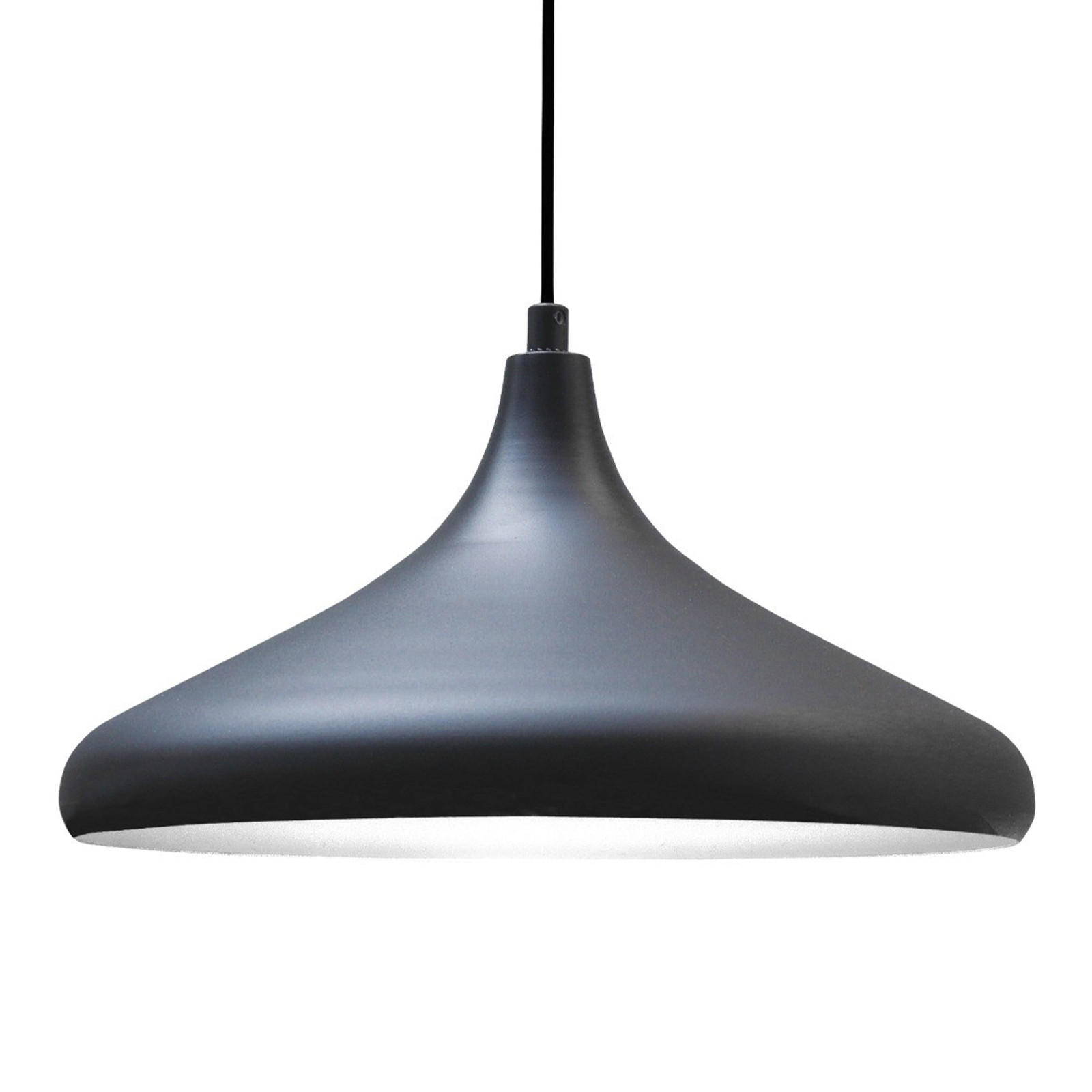 PENDELLEUCHTE Champion 35/20 cm - Schwarz/Weiß, Metall (20/35/20cm) - Bamyum