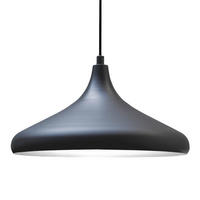 PENDELLEUCHTE Champion 35/20 cm - Schwarz/Weiß, Metall (20/35/20cm) - Bamyum
