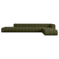 ECKSOFA modulares Sofa Zuvon-L3 - 478x177x70 cm Grün - Grün, Holzwerkstoff/Textil (478/177cm) - ALTDECOR