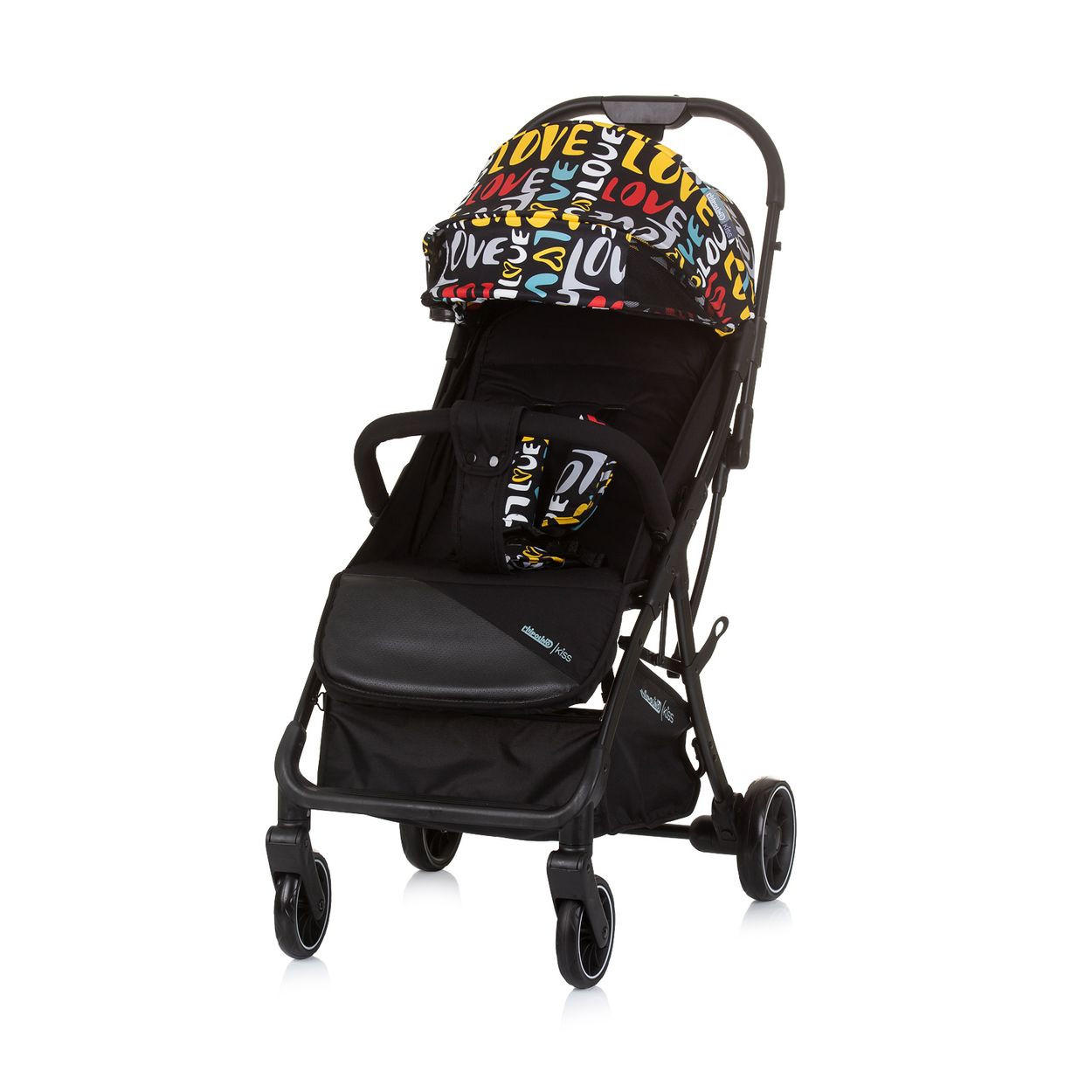 BUGGY Kiss klappbar bunt Getränkehalter verstellbar bis 22 kg - Multicolor, Metall (75/50/103cm) - Chipolino
