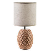 TISCHLAMPE Rotbraun 10/14/28.5 cm Keramik - Rotbraun, Keramik (10/14/28.5cm) - Mondex