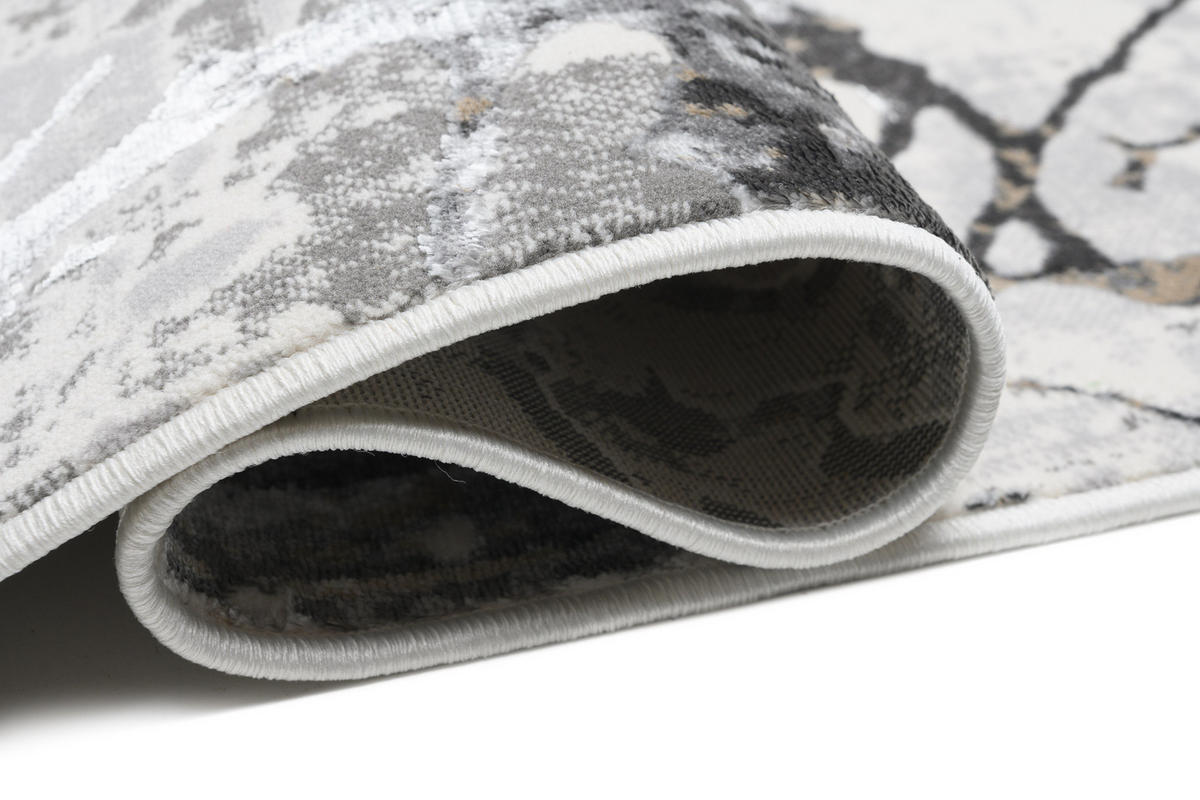 TEPPICH GOLDEN Creme 120/170 cm - Creme, Kunststoff (120/170cm) - Tapiso