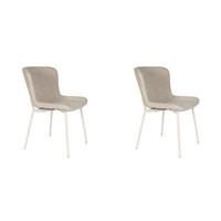 ESSZIMMERSTUHL Marion - Weiß - 60/50/79 cm - 2er-Set - Weiß, Metall (50/79/60cm)