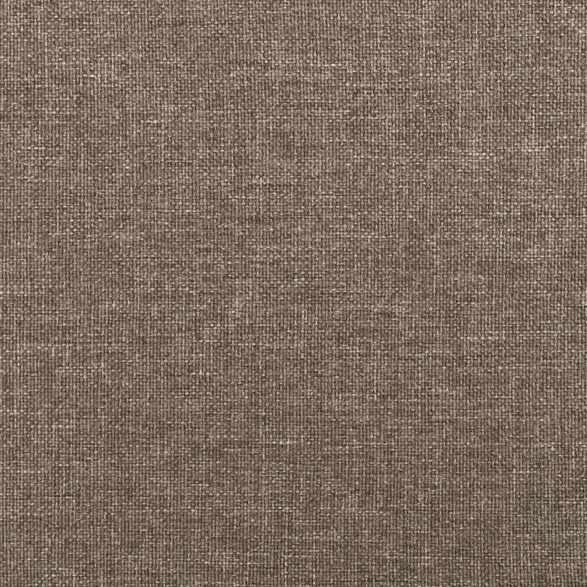 POLSTERBETT Quinlan 140/193 cm - Taupe, Holzwerkstoff (140/190cm) - Nettlife