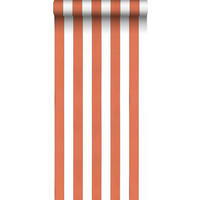 TAPETE Streifen 53 cm x 10.05 m - Terracotta, Papier (53/0.1cm) - Sanders & Sanders