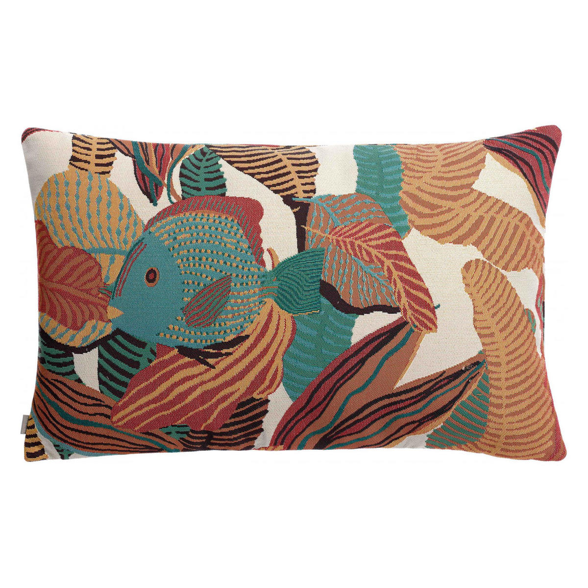 OUTDOOR-KISSEN Dori papaya 40 x 65 cm - Rosa, Textil (40/65cm) - Vivaraise