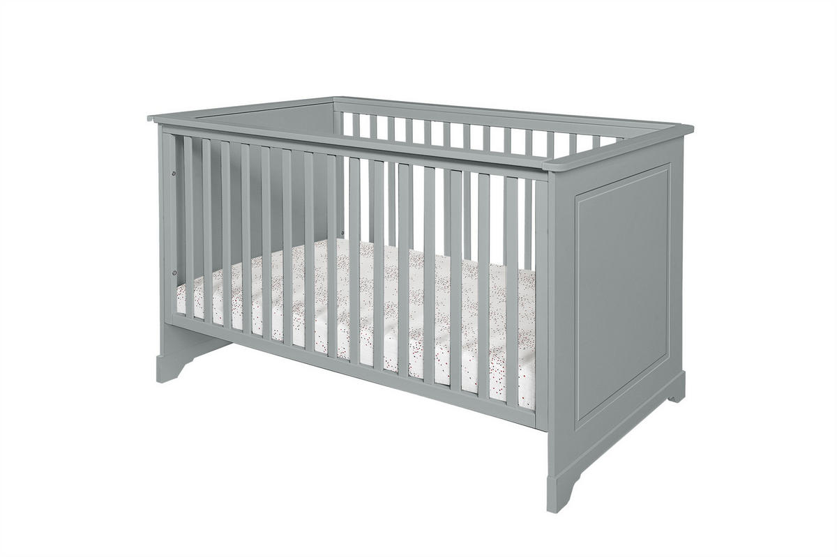 GITTERBETT Melody 140/70 - Grau, Holzwerkstoff (70/140cm) - RAUMHIRSCH FURNITURE