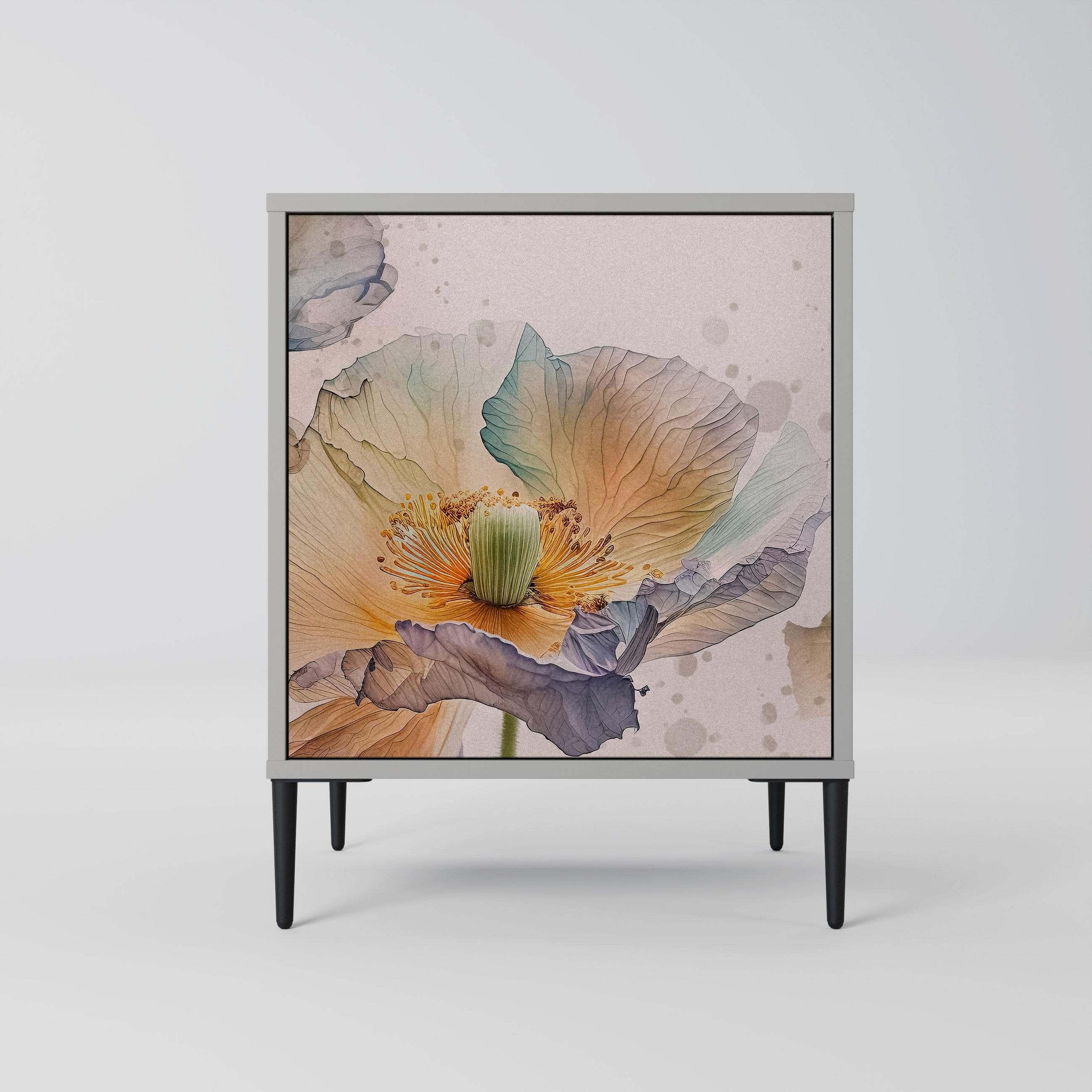 SpaceRebels Sideboard Grau 57.5x72.5x42 cm