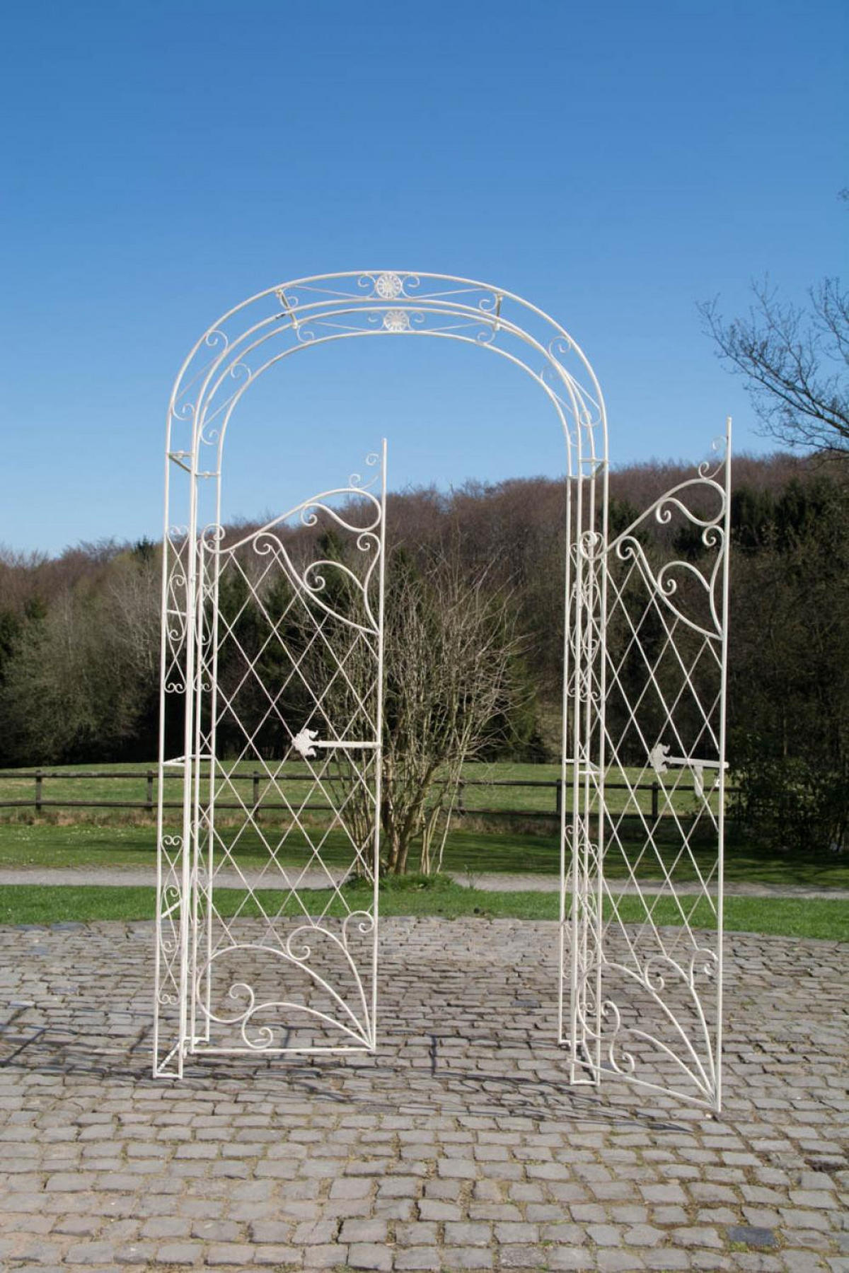 ROSENBOGEN Metall Antik-Creme - Creme, Metall (120/220/40cm) - CLP