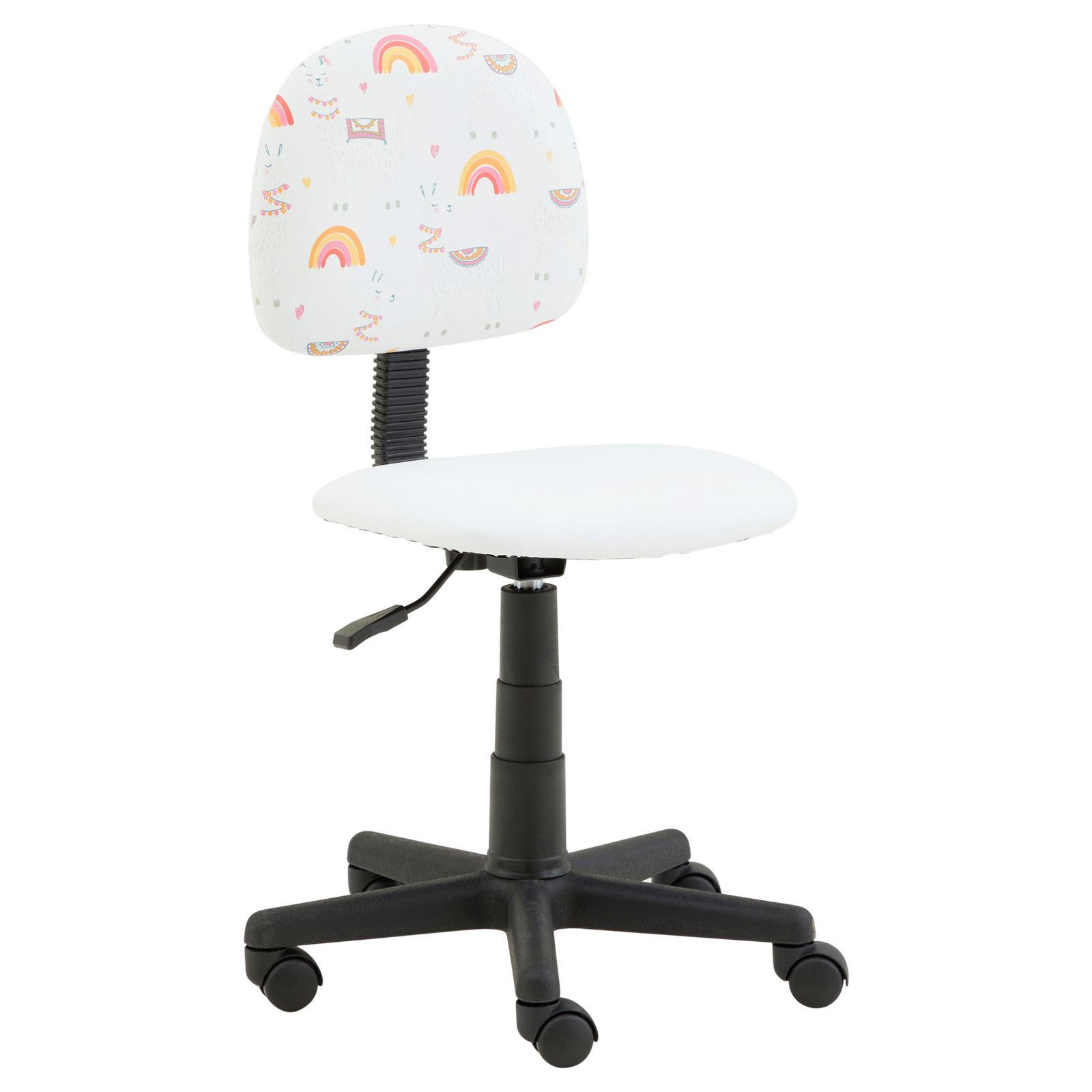 KINDERDREHSTUHL ALPACA - Weiß, Textil (40/80/40cm) - CARO-Möbel