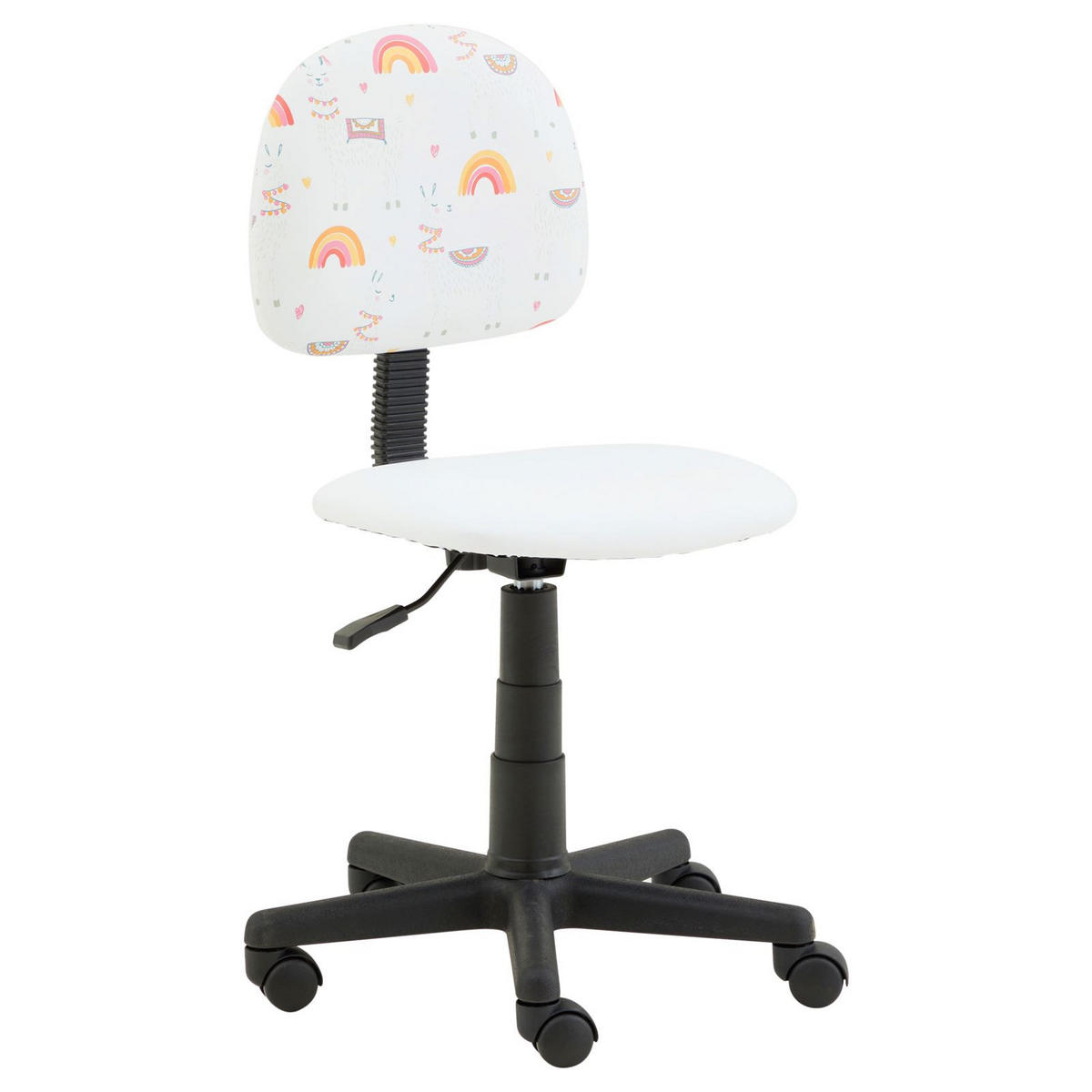 KINDERDREHSTUHL ALPACA - Weiß, Textil (40/80/40cm) - CARO-Möbel