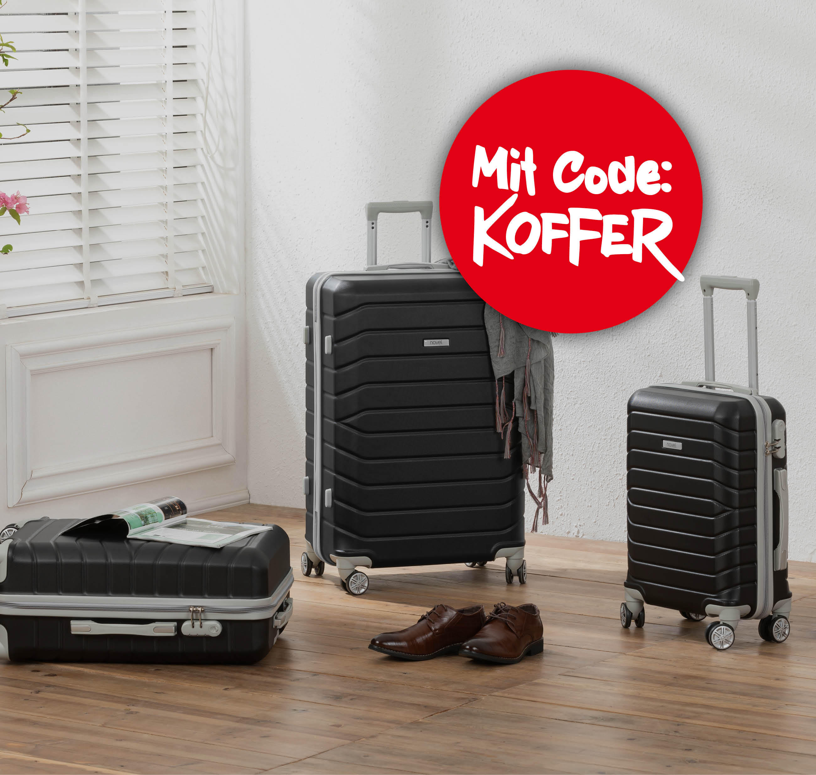 Mit Code: KOFFER