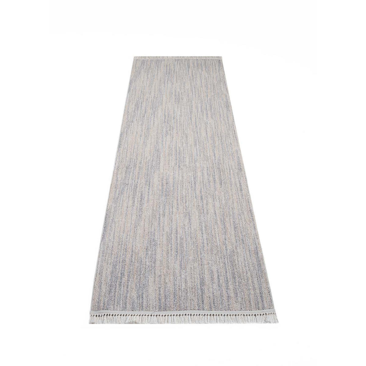 KURZFLOR-TEPPICH Clasico 0052 Grau 80x300 cm - Grau, Textil (80/300cm) - carpet city
