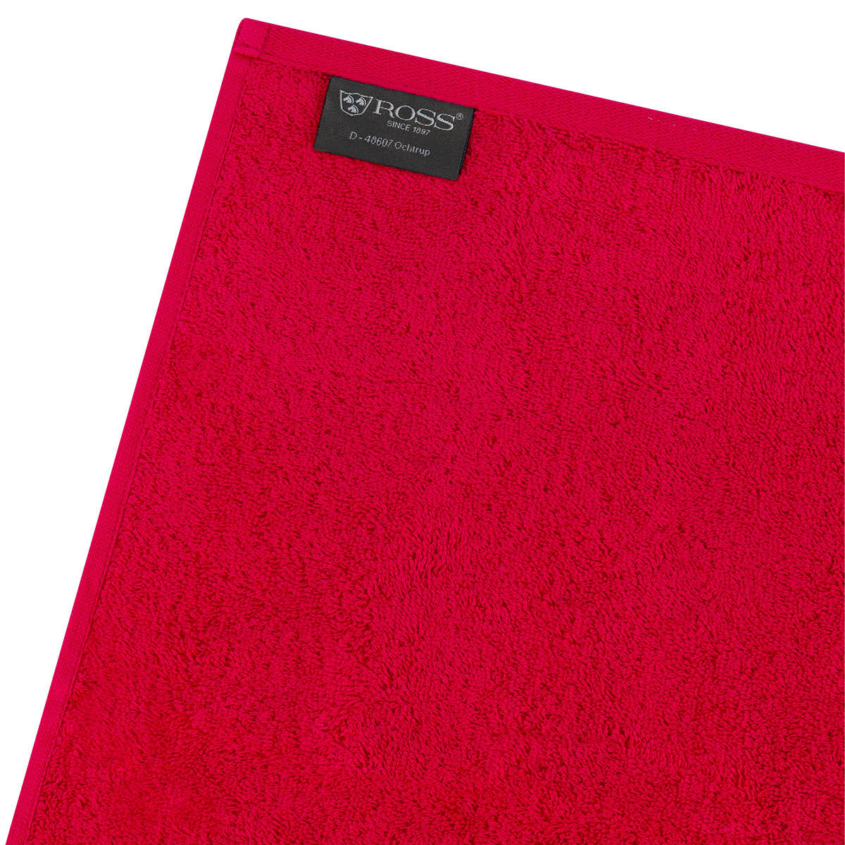 FROTTIERSET Premium 6-teilig - Rot, Textil (50/100cm) - Ross