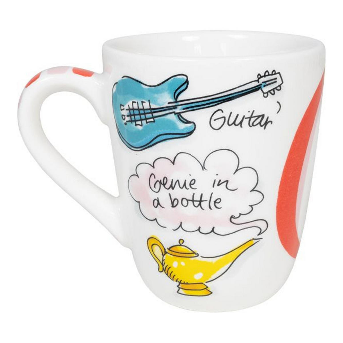 BECHER Liebesbrief G in Bunt - 350 ml - Multicolor, Keramik (0.35L) - Blond Amsterdam