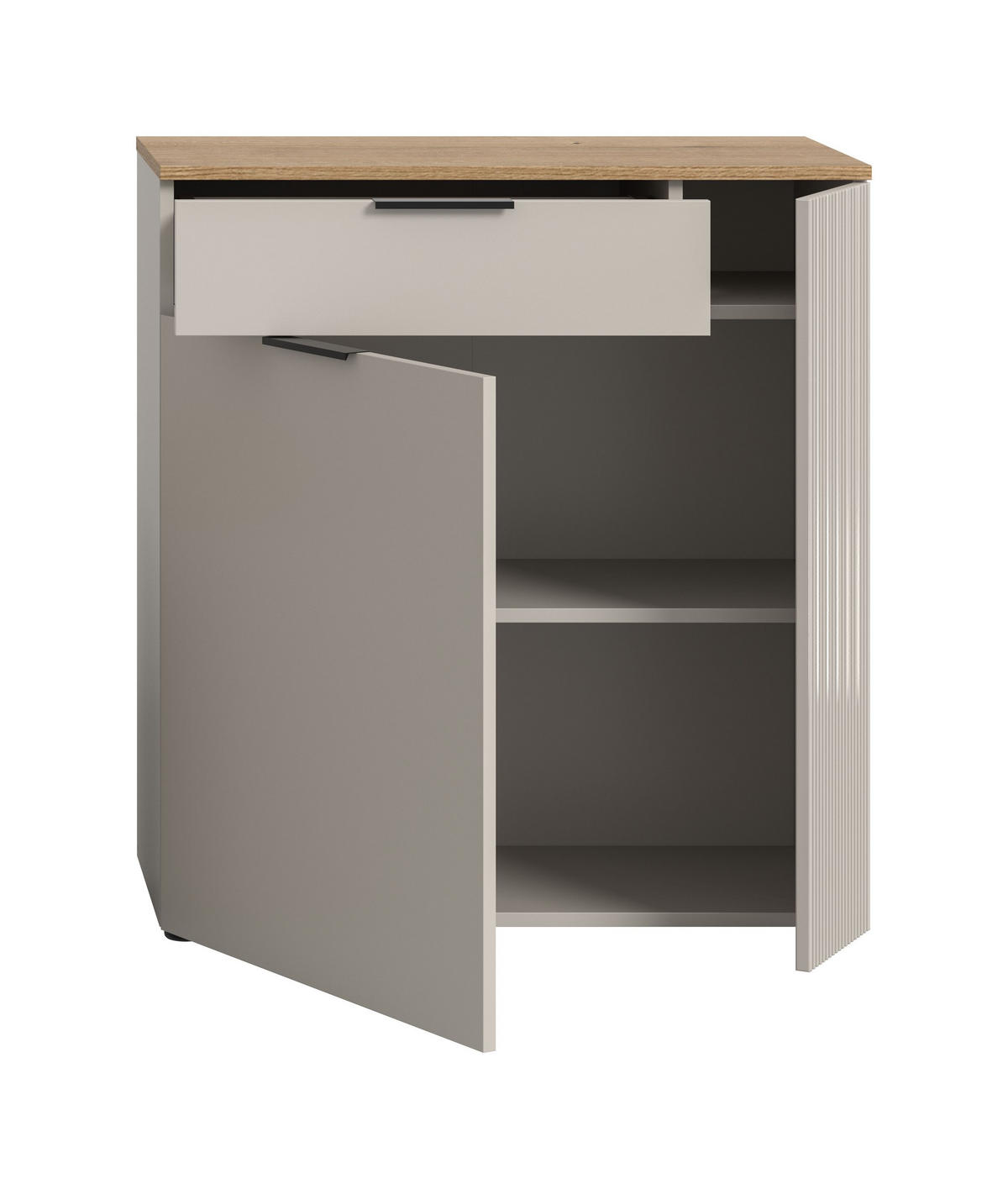 KOMMODE Lento (B/H/T: ca. 80/88/36 cm) in Kaschmir/Kaschmir - Kaschmir, Holzwerkstoff (80/88/36cm)