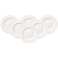 SPEISETELLER For Me weiß ø 27,5 cm 6er Set - Weiß, Keramik (27.5cm) - Villeroy & Boch